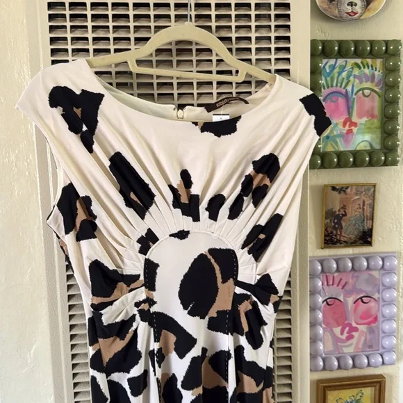 NEW Roberto Cavalli 2008 leopard print dress